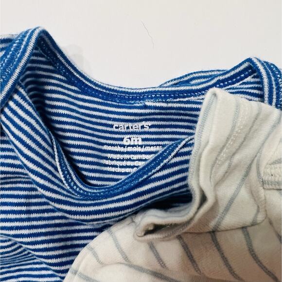 Lot of (3) Baby One Piece's 6 Months Carter Boys  Dinosaur - Picture 4 of 6